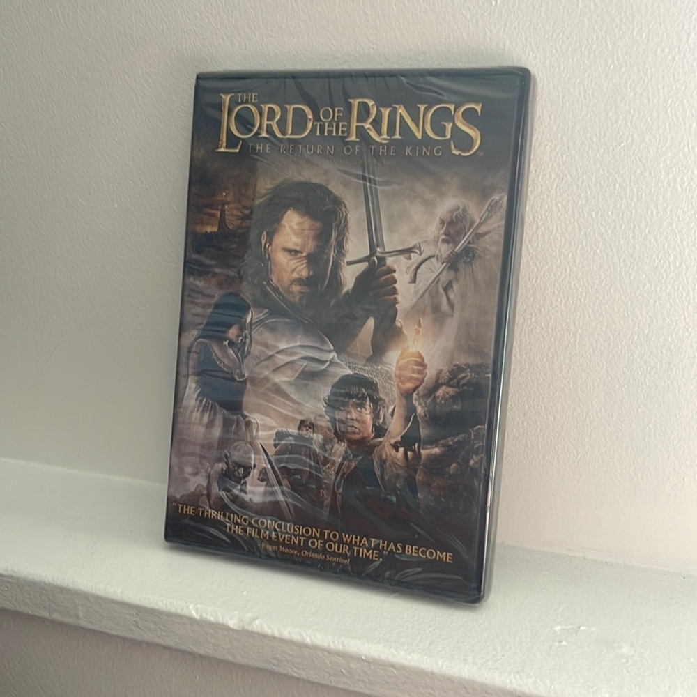 5/$25 NWT Lord of The Rings: The Return of the King DVD Movie - Picture 2 of 4